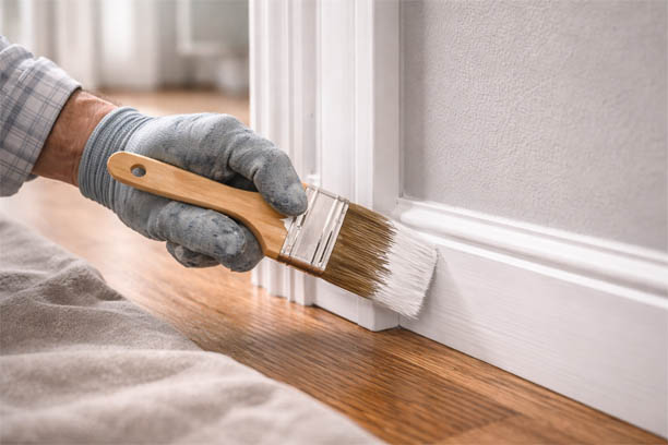 Service Trim, Baseboard & Door Painting